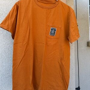Volcom Stone burnt Orange Men's T-Shirt with Pocket